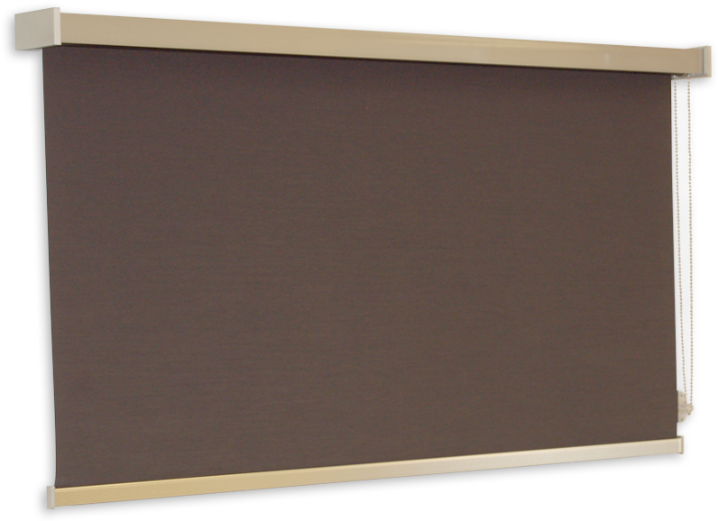 Manual Roller Shade - Plywood (880x584), Png Download