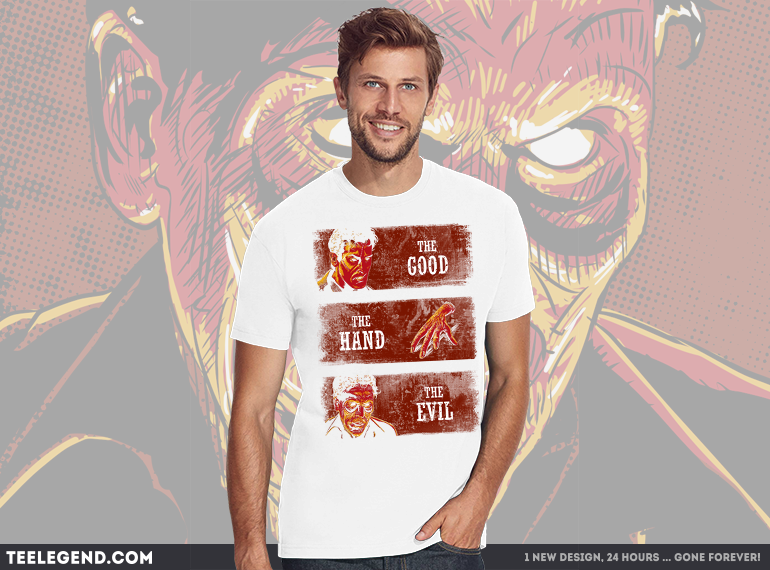 The Good, The Hand And The Evil - Shirt (770x570), Png Download