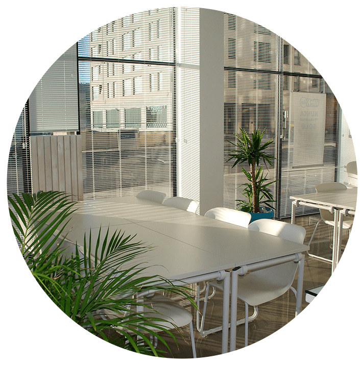 Commercial Blinds Page-min - Architecture (720x720), Png Download