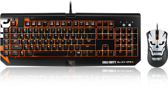 Licensed And Team Peripherals - Razer Blackwidow Chroma Bo3 (940x396), Png Download