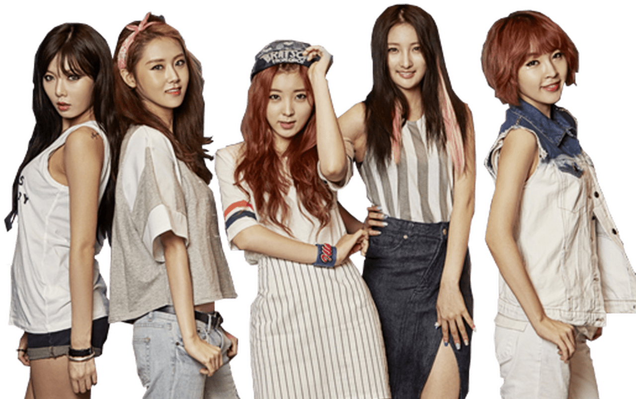 The Unexpected Love 4minute Romance Sohyun Exo Kai - 4minute (1368x855), Png Download