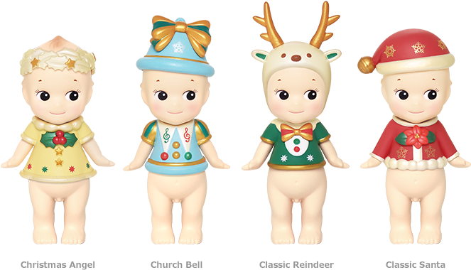 Sonny Angel Dolls - Sonny Angel Christmas 2018 (800x800), Png Download