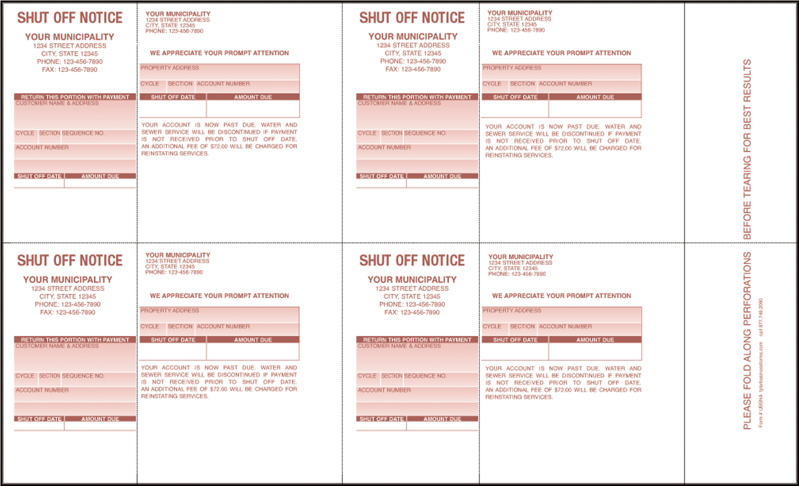 Ubsna Utility Shut Off Postcard - Paper (1600x1600), Png Download