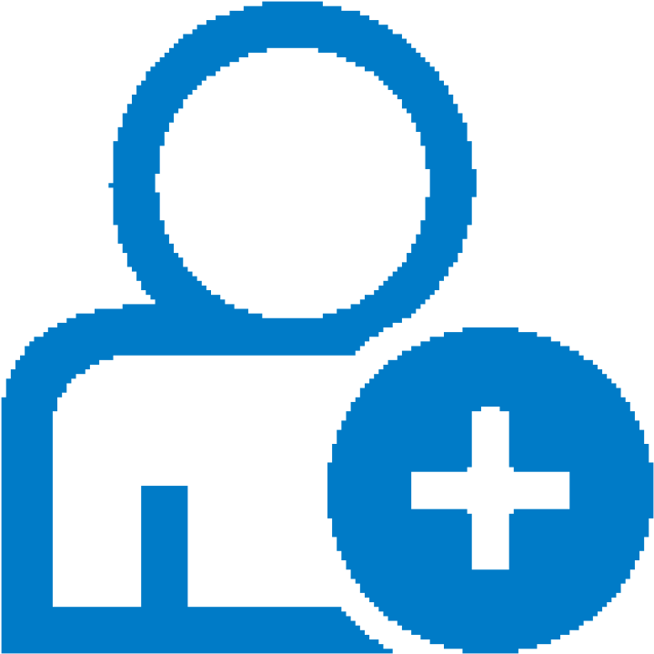 4me Icon Person Add - Cross (1024x1024), Png Download