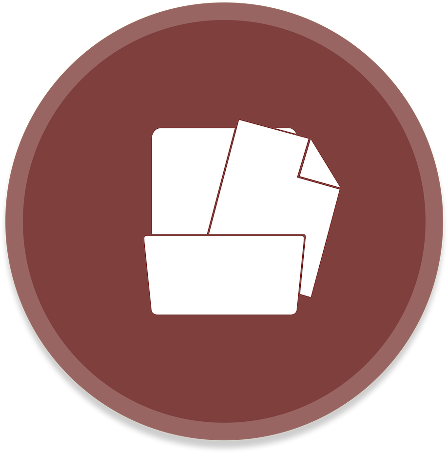 Unarchiver Icon - Circle (1024x1024), Png Download