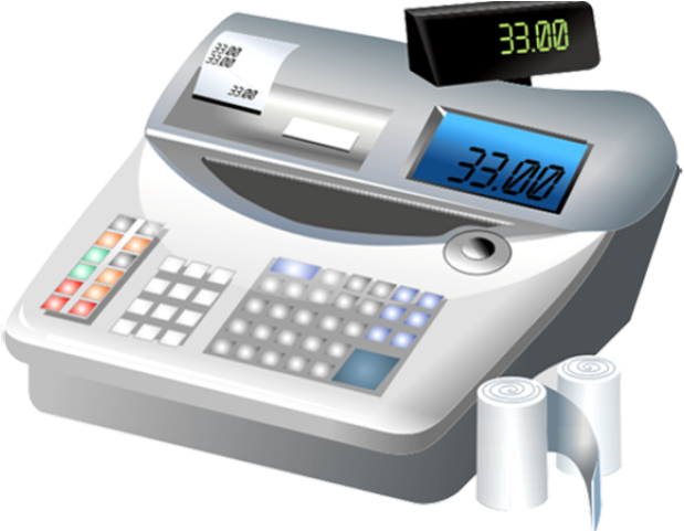 Machine Clipart Cashier - Cash Register Icon (640x480), Png Download