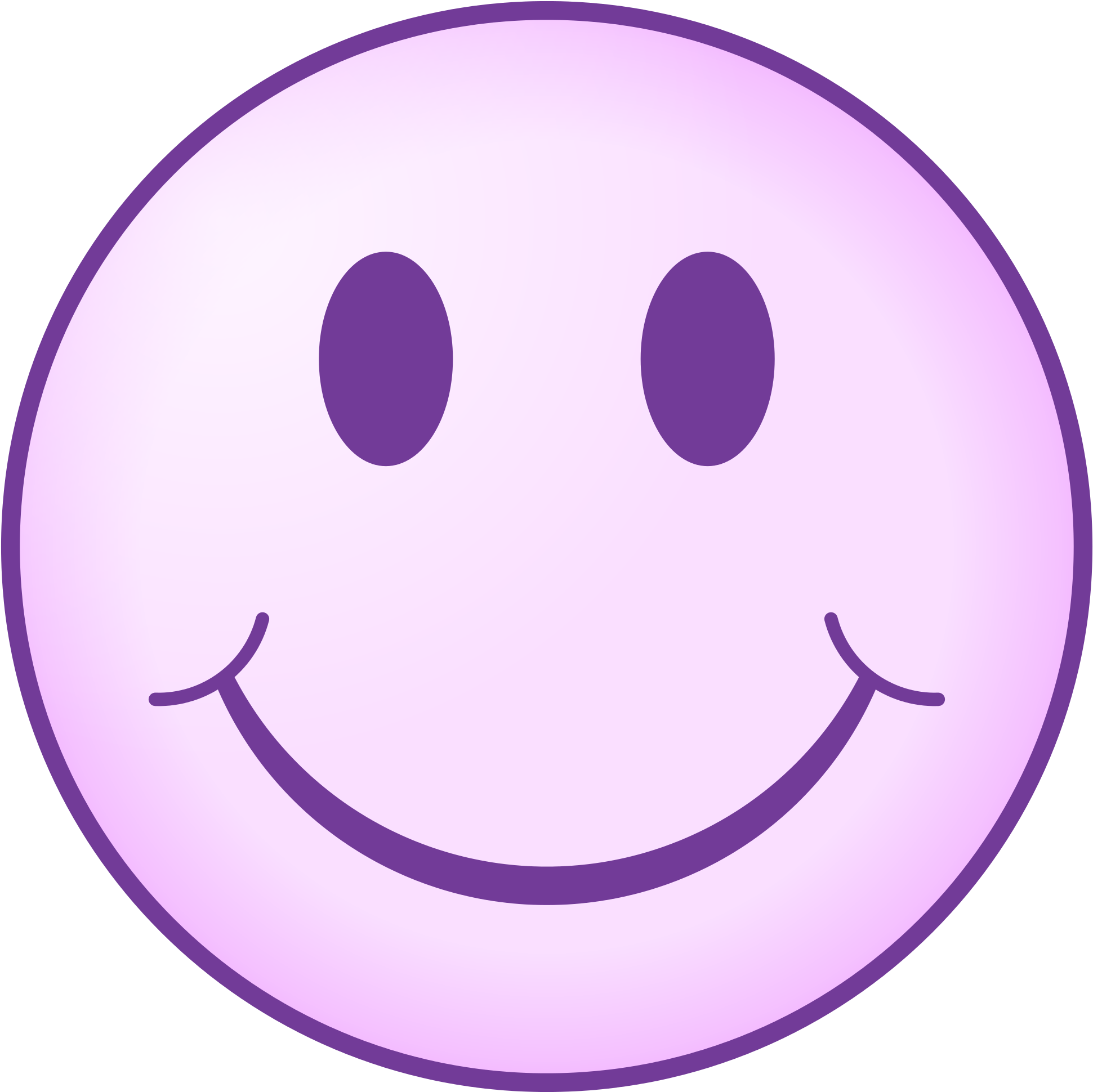 Open - Smiley Face (2000x2000), Png Download