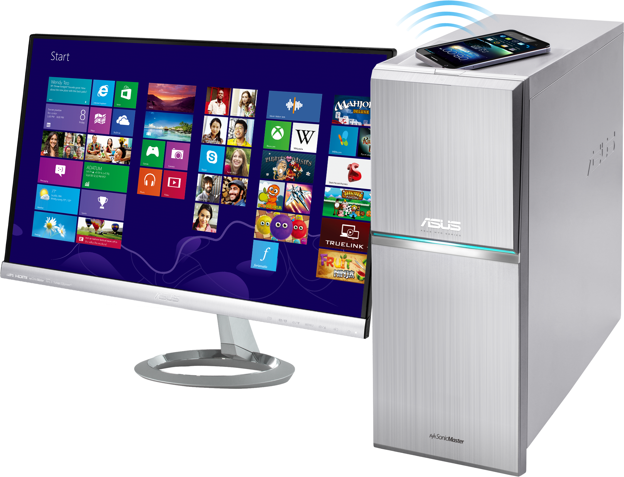 Featuring A Brushed Metal Enclosure, The M70 Comes - Toshiba Satellite L70 A 151 (2171x1645), Png Download