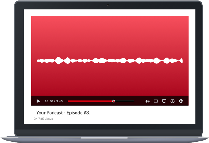 Create Audio Posts Formatted For Any Social Platform - Led-backlit Lcd Display (680x620), Png Download