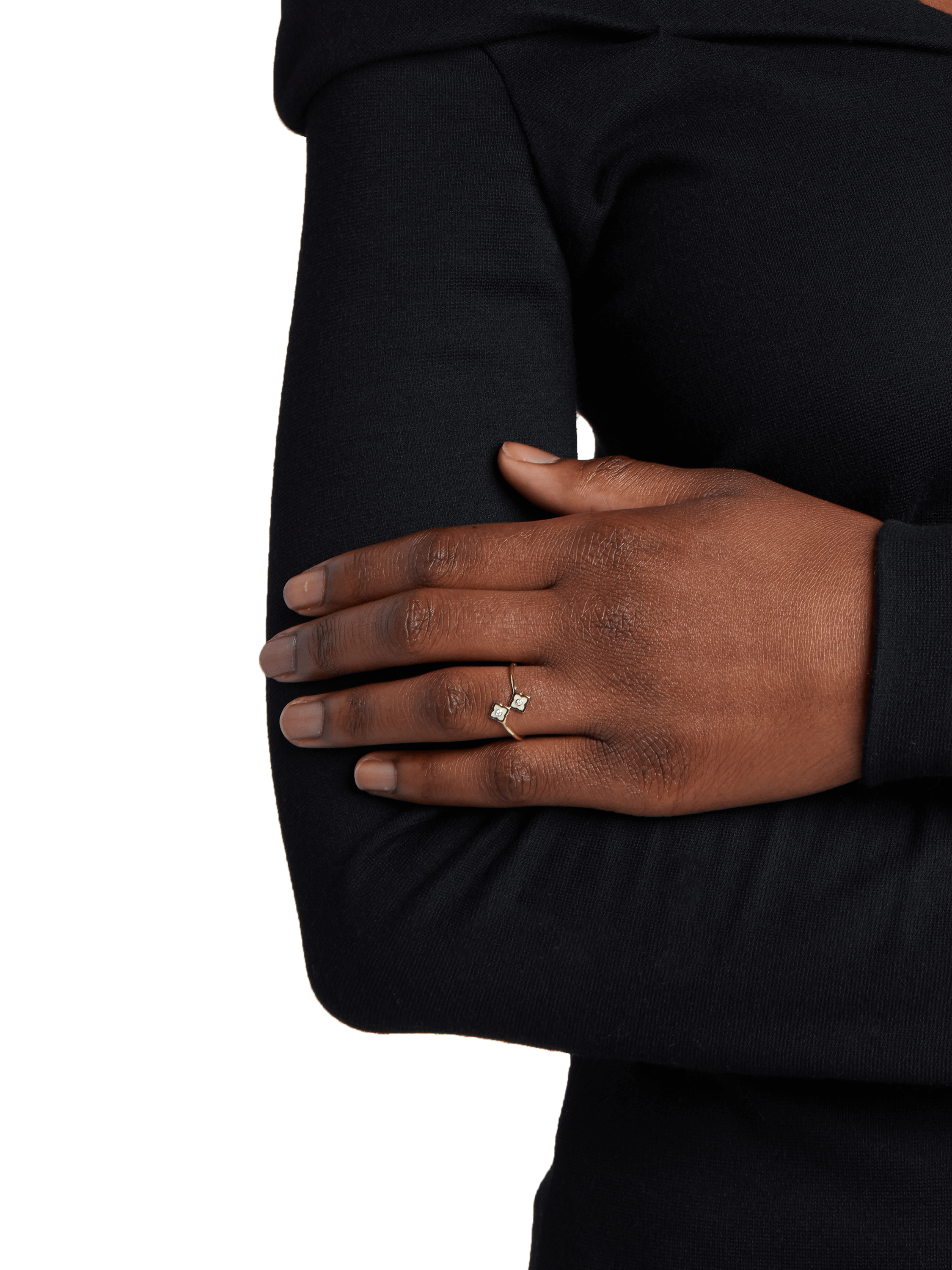 Enamel Icon Panashri Wrap Ring Amrapali (2250x3000), Png Download