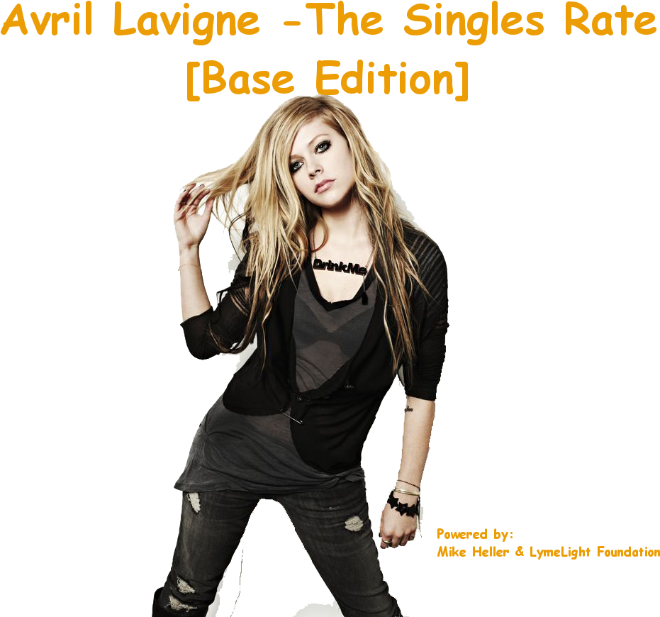 Welcome To The Avril Lavigne - Avril Lavigne Body Size (1000x1000), Png Download