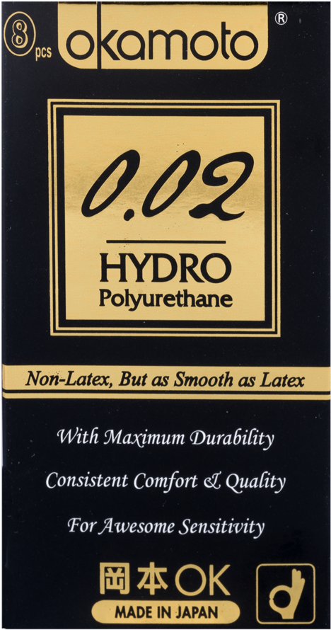 Okamoto 002 Hydro Polyurethane (1024x1024), Png Download
