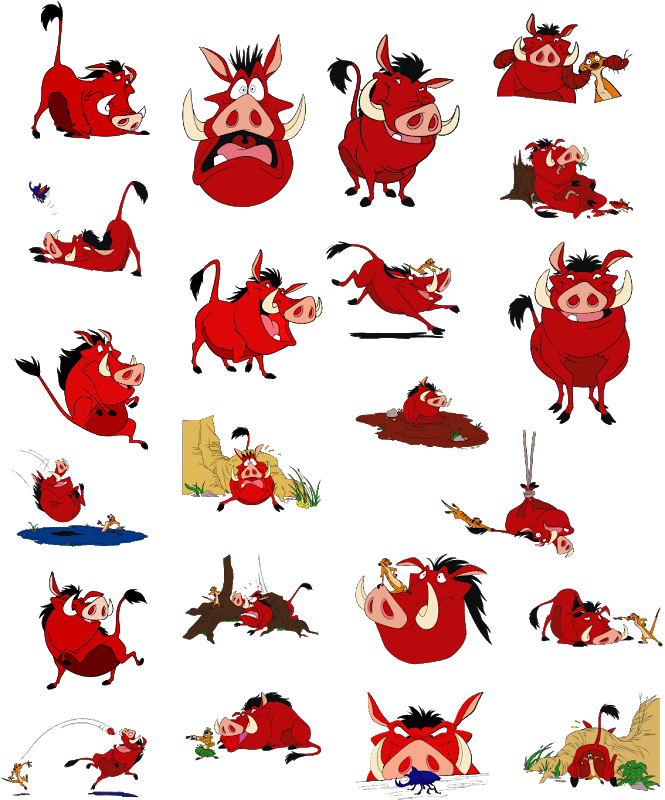 Press Question Mark To See Available Shortcut Keys - Pumba (665x800), Png Download