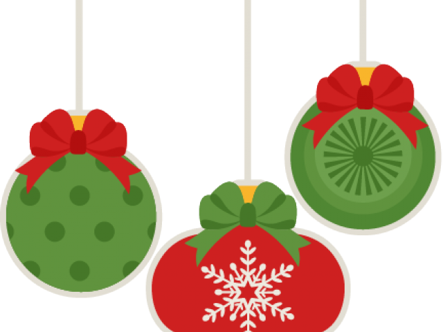 Christmas Ornaments Clipart Hanging - Tazas Personalizadas Navideñas (640x480), Png Download