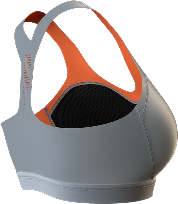 Reebok Puremove Sports Bra - Brassiere (674x669), Png Download