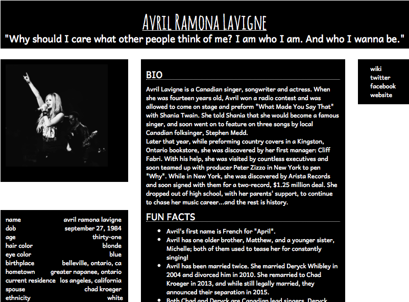 Avril Lavigne Png (1024x600), Png Download