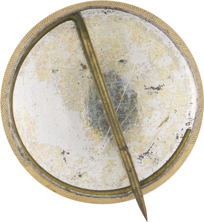 James Buchanan Button Back Political Button Museum - Brass (1000x855), Png Download