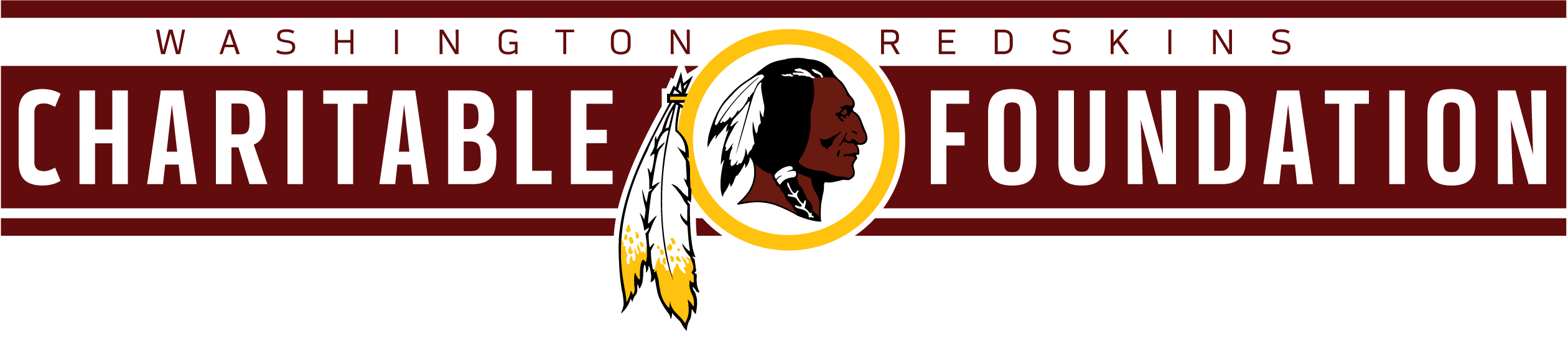 Washington Redskins Charitable Foundation (2520x548), Png Download