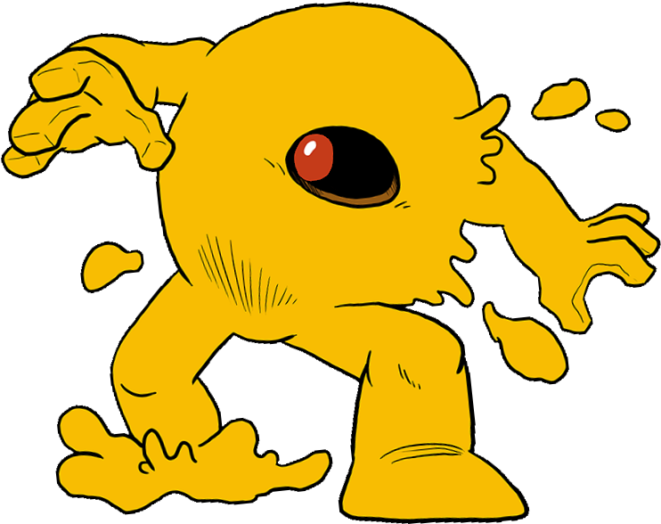 Yellowdevilart - Cartoon (778x705), Png Download