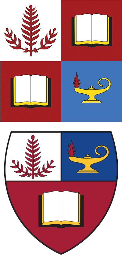Graduate School Of Education Flag And Crest - Heraldry (400x836), Png Download