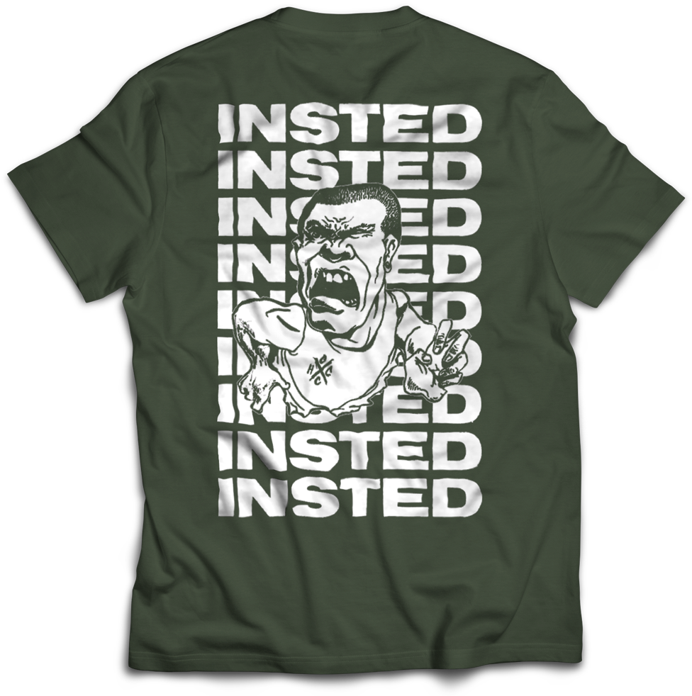 Insted "chet" Army Green T-shirt - Insted (1000x1000), Png Download