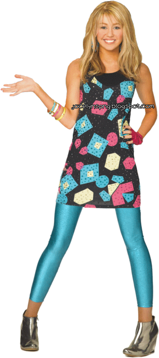 Hannah Montana Costume Make Your Own Hannah Montana - Hannah Montana Season 3 Cloth (600x1174), Png Download