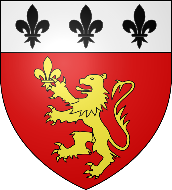 600px-blason Ville Fr Bessan Svg - Ralph Vii De Toeni Lord Of Flamstead (600x660), Png Download