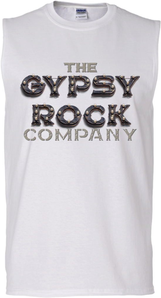 Gypsy Rock Big City Logo G270 Gildan Men's Ultra Cotton - Active Tank (1024x1024), Png Download