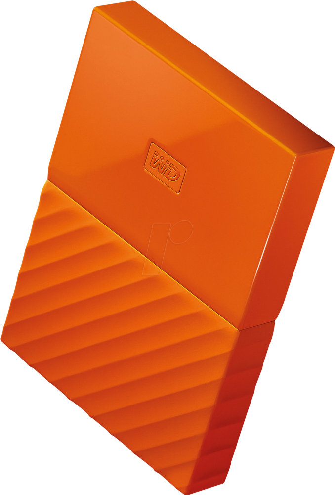 Western Digital External Hard Disk My Passport Ultra - Triangle (1000x1000), Png Download