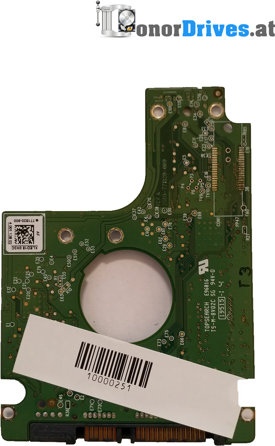 2060 771962 002 Rev - Motherboard (1000x1610), Png Download