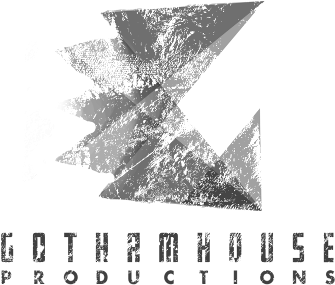 Gotham Logo White Opaqu - Monochrome (1000x1000), Png Download
