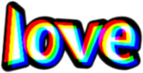 Love Sticker - Graphic Design (1024x1024), Png Download