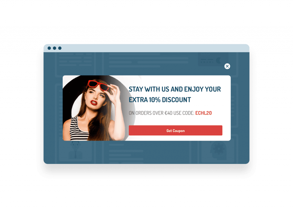 Exit Popup To Prevent Cart Abandonment To Only Display - Display Device (1024x728), Png Download