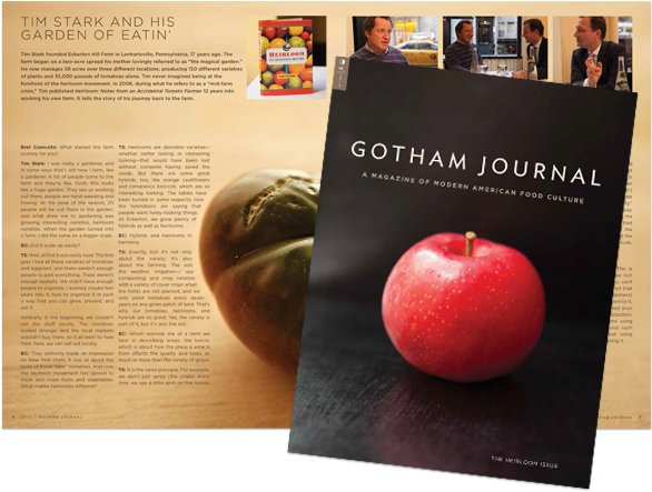 Gotham Journal The Heirloom Issue » Gotham Journal - Apple (640x480), Png Download