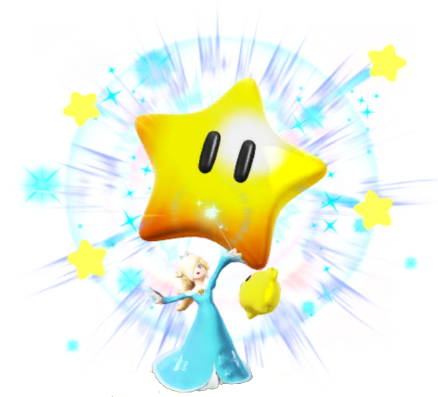 Rosalina Fairy Of The Galaxy 2 - Graphic Design (883x792), Png Download