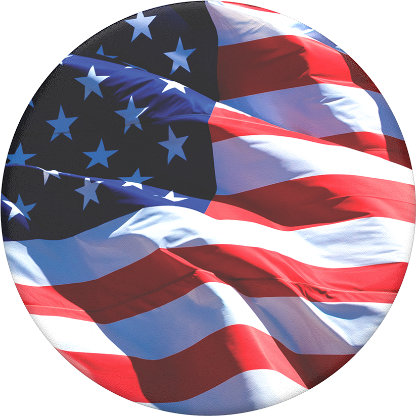 Estrellas Y Rayas, Popsockets - American Flag 1000px X 1000px (1000x1000), Png Download