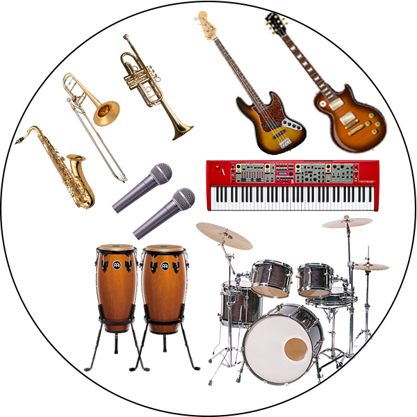 10pc - Müzik Aletleri (600x600), Png Download