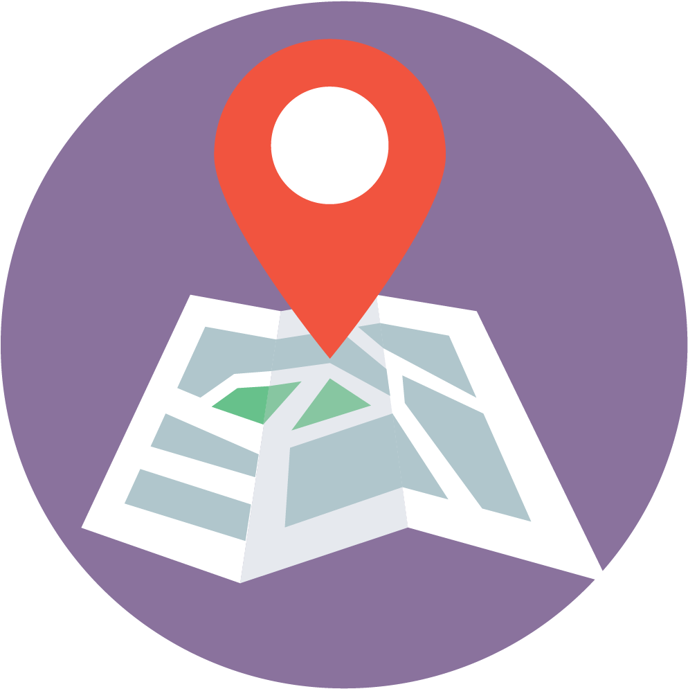 Ubicación De Salidas - Circle (1001x1000), Png Download