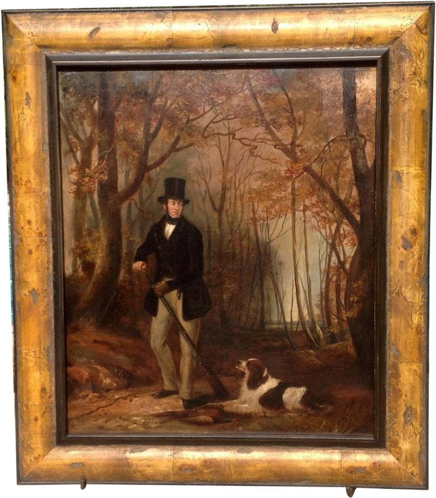 Early 19th Century British Oil - Picture Frame (1024x1024), Png Download