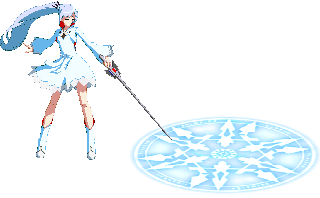 Bbtag Weiss Whitenight - Cartoon (1091x676), Png Download