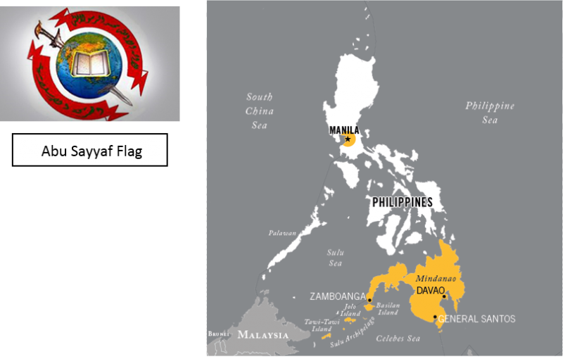 Abu Sayyaf Group The Abu Sayyaf Group Is The Most Violent - Philippine Map Gray Vector (800x510), Png Download