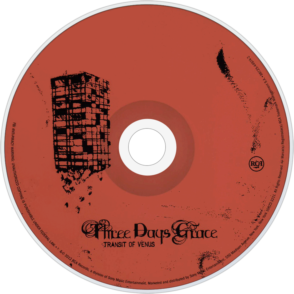 Similarly To The Foo Fighters Wasting Light Disk , - Three Days Grace One X Disc (1000x1000), Png Download