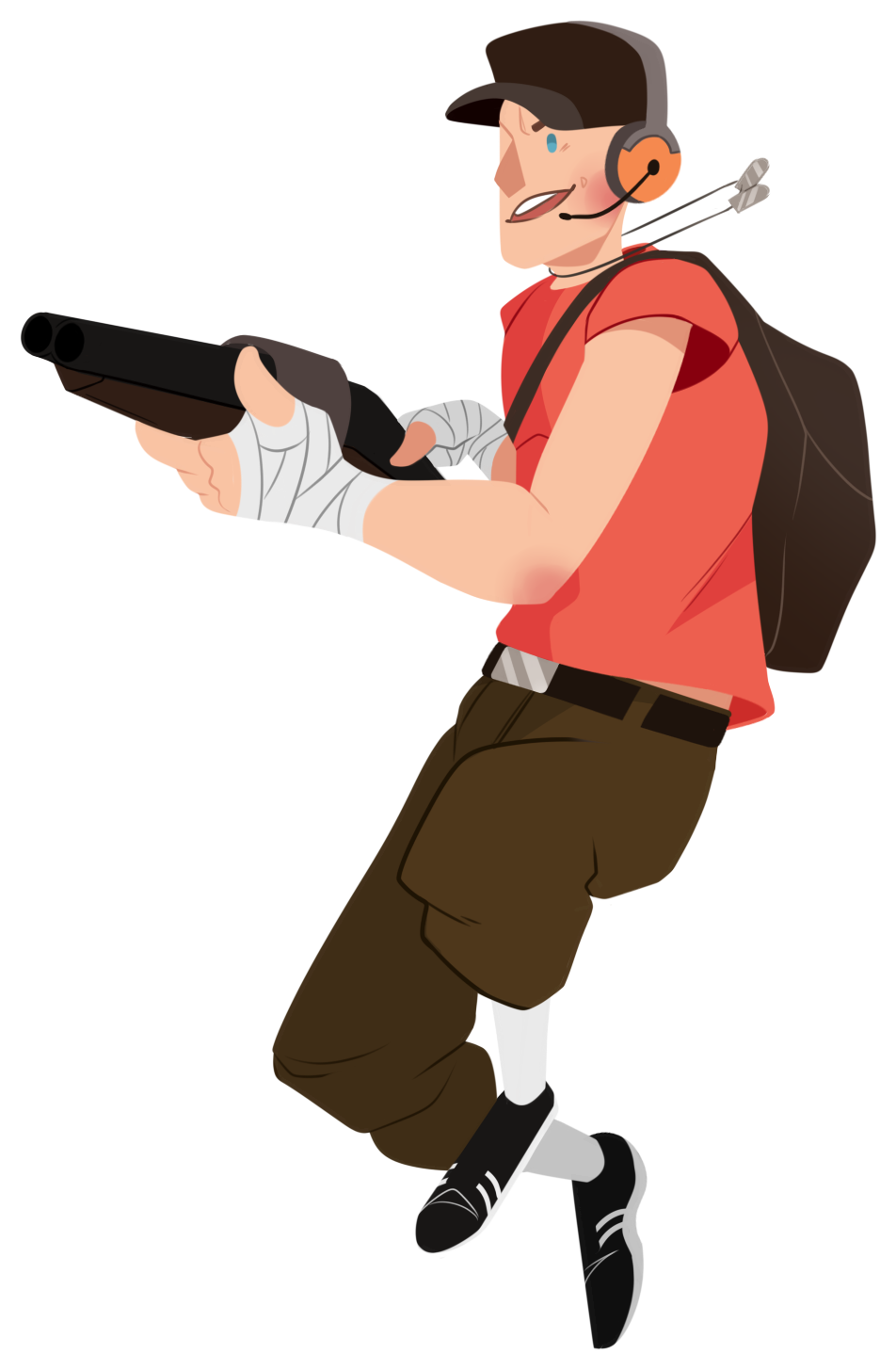 After Years I Played Tf2 Again Because Of Friend And - Revolver (1003x1500), Png Download