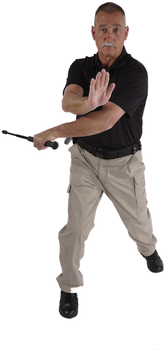 When Used Responsibly In Accordance With Agency Policies - Police Baton Strike (513x768), Png Download