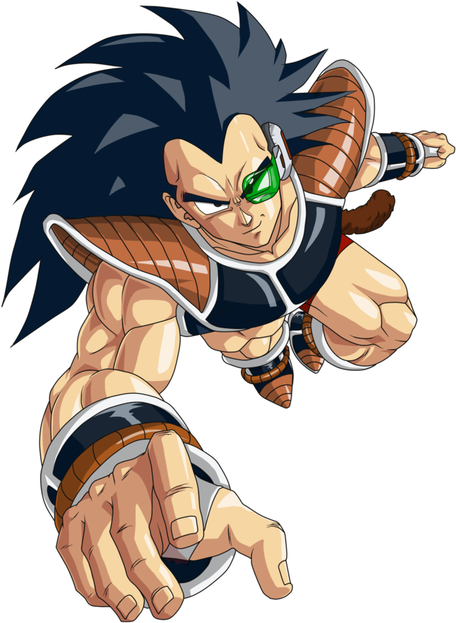 Dragon Ball│dragon Ball - Dragon Ball Z Raditz Png (900x1048), Png Download