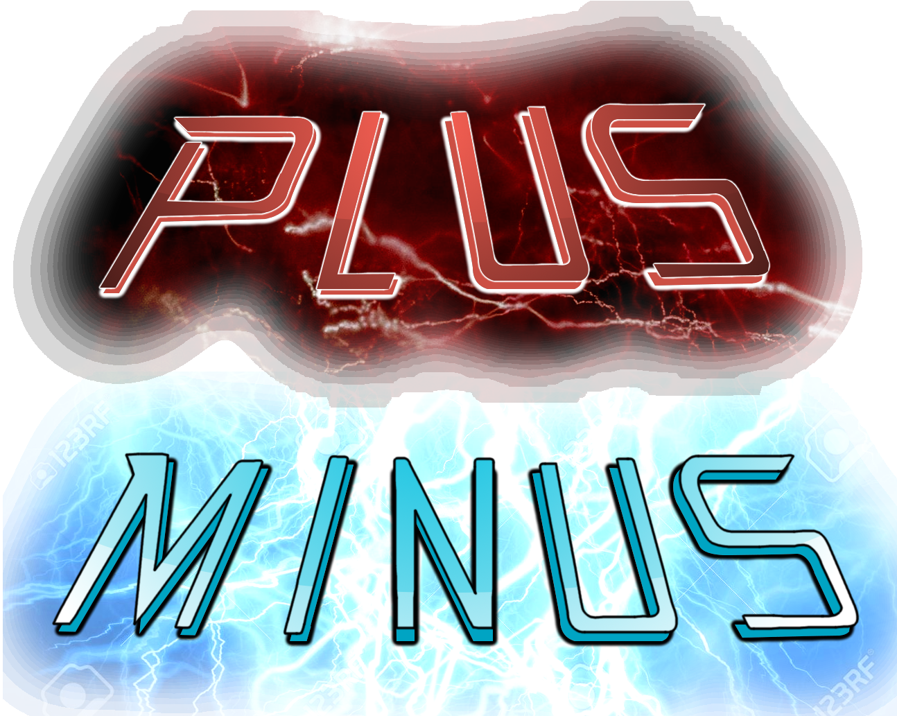 Plus Minus Logos - Graphic Design (1294x1033), Png Download