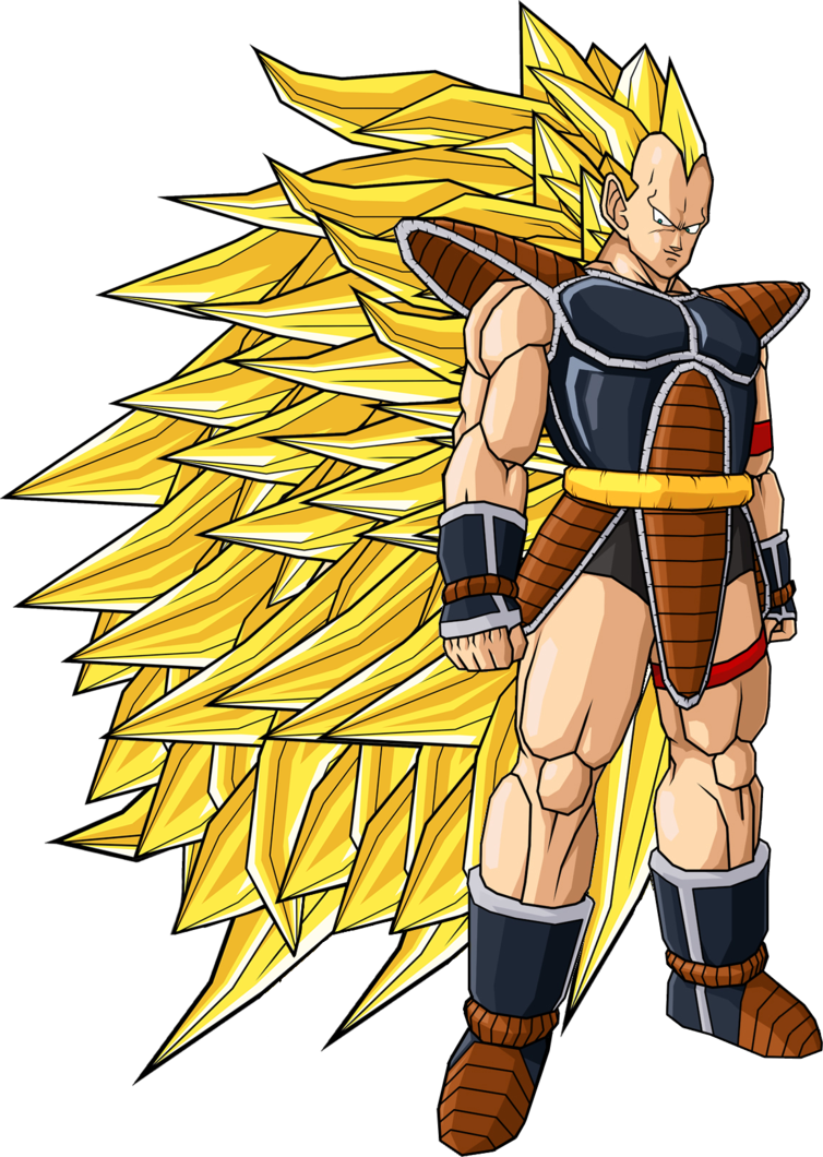 Los 4 Saiyajin Juntos Son Capaces De Superar A Super - Dragon Ball Z (754x1060), Png Download