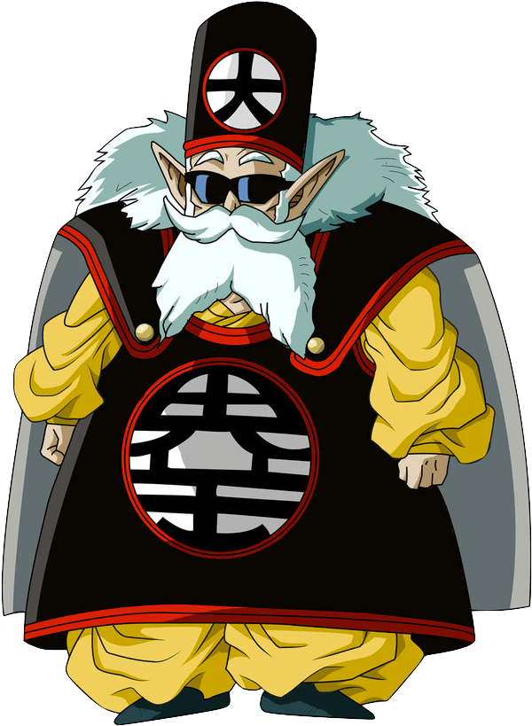 Dragon Ball Z Characters - Dragon Ball Z King Kai Art (816x980), Png Download