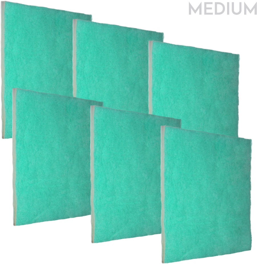 6 Pack Of Green Screen Air Filters Are Pre-cut To Size - Paper (1024x1024), Png Download