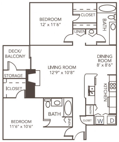 0 For The Dogwood Floor Plan - Floor Plan (640x480), Png Download